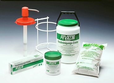 Dispenser system for Hand cleansing cream Pevalin
