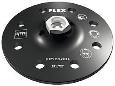 FLEX Velcro backing pad SUPRAFLEX Ø 125 mm