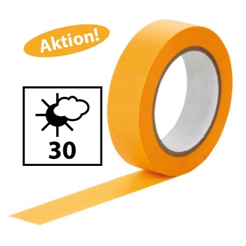 PaintMaster golden tape for indoor and outdoor use (Size: 25 mm x 50 m)