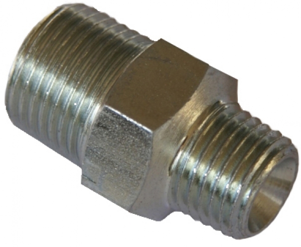 Raccord double - 1/4"m NPT x 1/4"m NPT