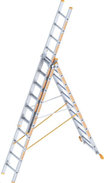 Layher Topic Alu-Allzweckleiter (Sprossen: 3 x 6)