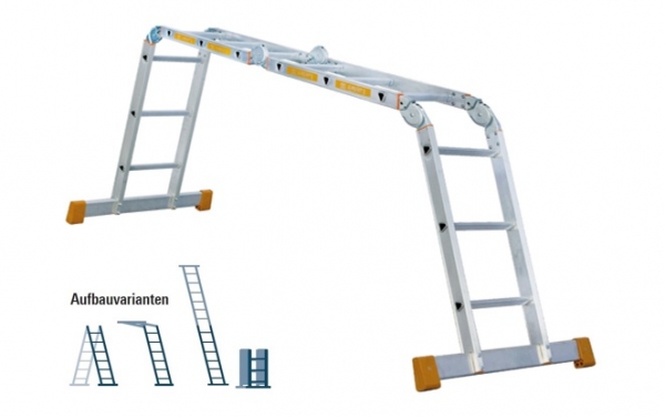 Layher Aluminium car boot ladder