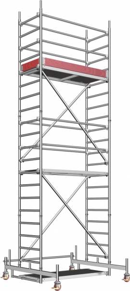 Layher Fahrgerüst Uni Leicht P2 (Arbeitshöhe 6,26 m)