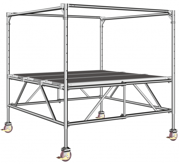 Layher Staro rolling tower Basic equipment